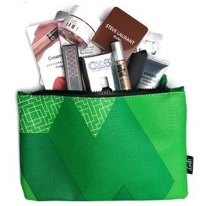 9-Piece Makeup Bundle & Green Tetris Ipsy Bag